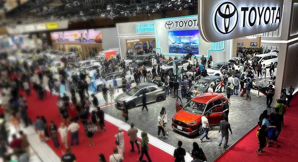 Penjualan Toyota di GJAW 2024 Naik Dibanding Tahun Lalu